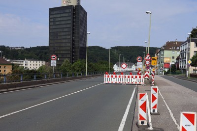 Die Stadt Hagen hat alle wichtigen Fragen rund um die gesperrte Hochbrücke 